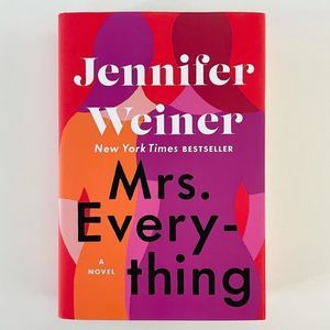 BOOK, “Mrs. Everything” Jennifer Weiner, Hardcover, Novel, 466 Pages, 20…